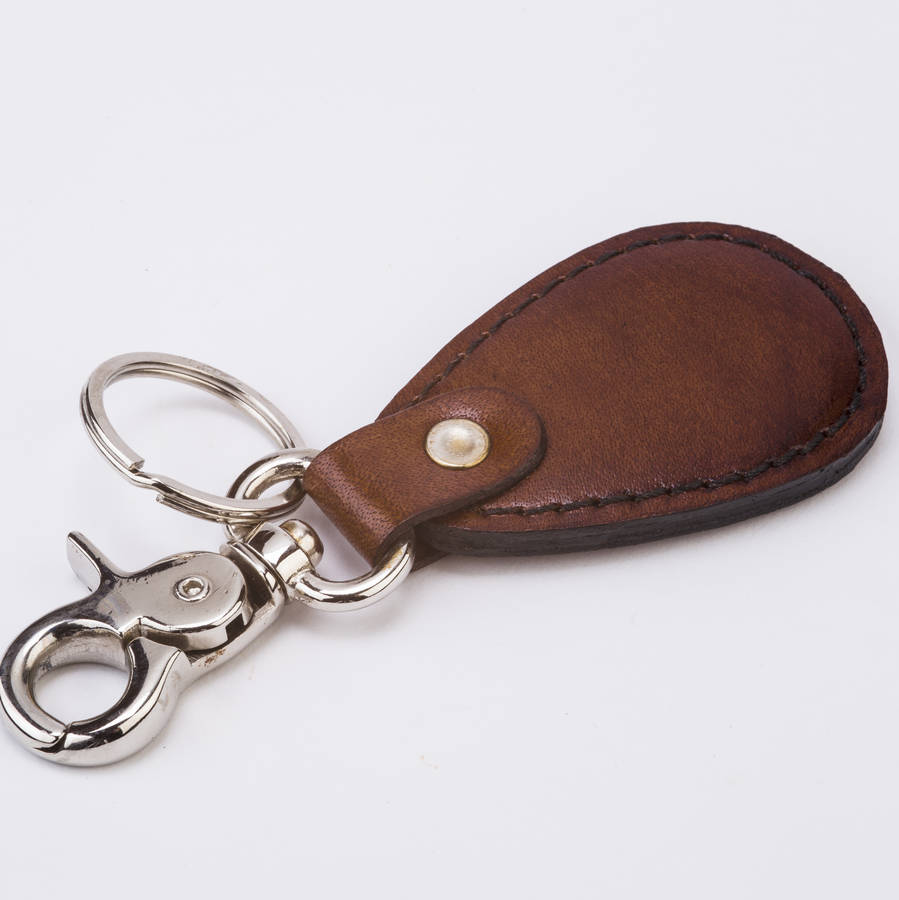 Leather Key Fob By Life of Riley | notonthehighstreet.com