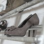 Lauren Galvanised Steel Pipe Shoe Rack, thumbnail 5 of 5