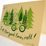 'Good Times Roll Hand Printed Card, thumbnail 4 of 4