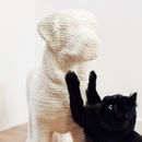 Dog Shaped Cat Scratching Post
