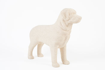 Dog Shaped Cat Scratching Post, 3 of 7