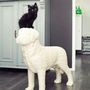 Dog Shaped Cat Scratching Post, thumbnail 6 of 7