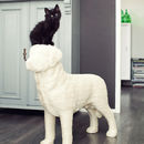 Dog Shaped Cat Scratching Post