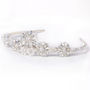 Crystal And Pearl Wedding Tiara 'Lucille', thumbnail 2 of 2