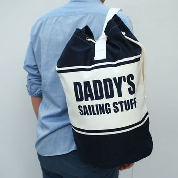 Personalised Canvas Leisure Duffle Bag, 3 of 5