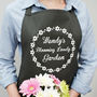 Personalised Flower Garden Apron, thumbnail 1 of 7