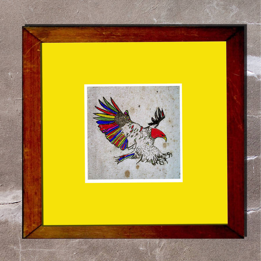 Aztec Eagle Print, 1 of 2