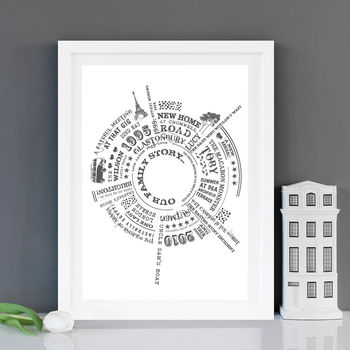 Personalised 'Our Family Story' Print, 9 of 11