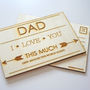 Wooden Postcard For Father's And Dad's, thumbnail 6 of 12