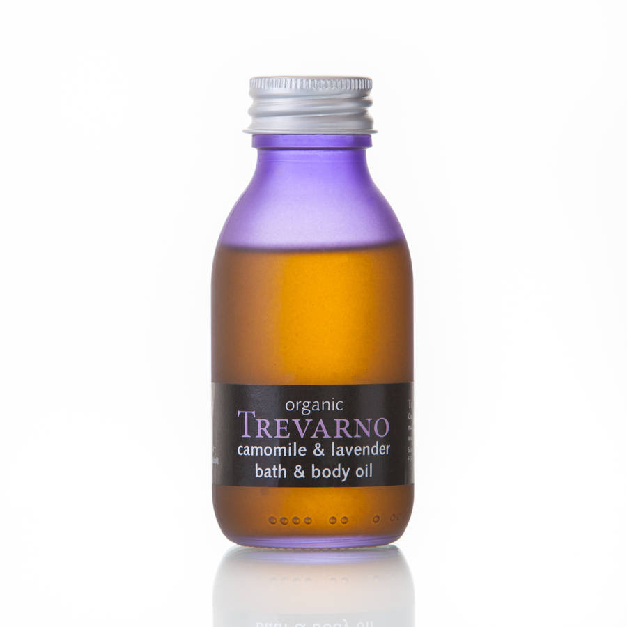 Indulgent Camomile And Lavender Bath Oil By Organic Trevarno ...