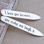 Personalised Silver Collar Stiffeners, thumbnail 4 of 8
