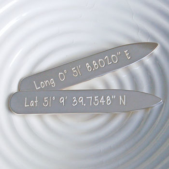 Personalised Silver Collar Stiffeners, 5 of 8