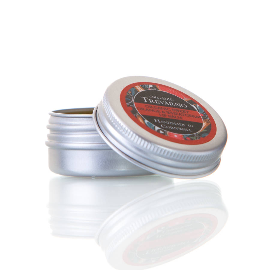 Organic Lip Balm Tin By Organic Trevarno | notonthehighstreet.com