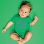 Personalised 'Happy 1st Father's Day' Babygrow, thumbnail 4 of 9