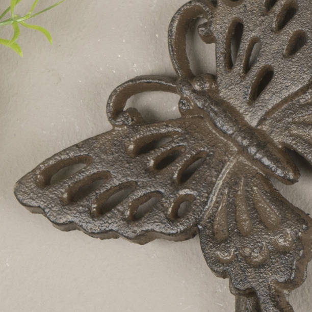 cast iron butterfly wall hook by dibor | notonthehighstreet.com