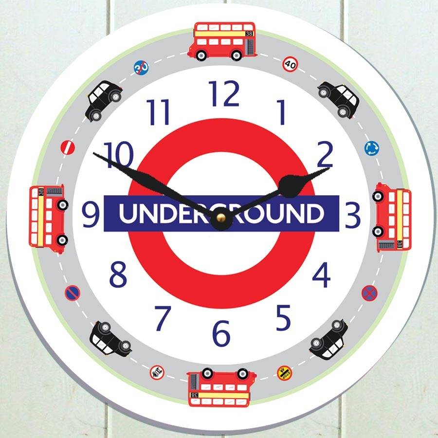 London Transport Clock By CuteClocks