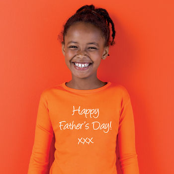 Personalised 'Happy Father's Day' T Shirt, 7 of 12