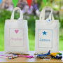 Personalised Childrens Party Gift Bag & Badge, thumbnail 2 of 3