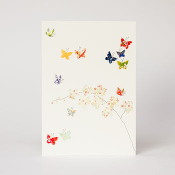 Butterflies And Orchids Card, 2 of 2
