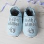 Personalised Baby Due Keepsake Shoes, thumbnail 2 of 6