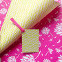 Double Sided Spring Blossom Gift Wrap Set, thumbnail 3 of 5