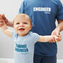 Personalised When I Grow Up Bodysuit Set, thumbnail 1 of 6
