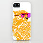 Cool Cheetah With Sun Glasses On iPhone Case, thumbnail 1 of 3