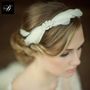 Abigail Feather And Crystal Hair Band, thumbnail 3 of 4