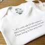 Personalised Baby Thoughts Cotton Babygrow, thumbnail 9 of 11