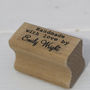 Personalised Handmade With Love By Rubber Stamp, thumbnail 3 of 3