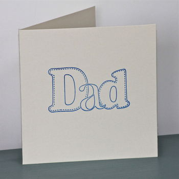 'Dad' Handmade Father's Day Card, 3 of 4