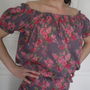 Vintage Floral Print Cotton Dress/Skirt, thumbnail 6 of 6
