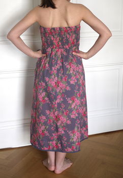 Vintage Floral Print Cotton Dress/Skirt, 2 of 6
