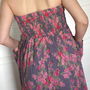 Vintage Floral Print Cotton Dress/Skirt, thumbnail 3 of 6