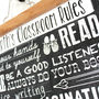 Personalised 'Teacher Classroom Rules' Thank You Gift, thumbnail 5 of 7