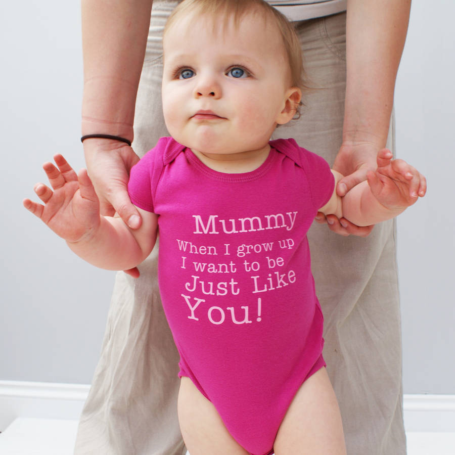 i want to be like you baby bodysuit by sparks and daughters ...