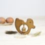 Duck Wooden Baby Rattle, thumbnail 1 of 4