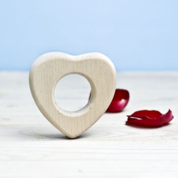 Organic Wooden Teething Ring, 2 of 7