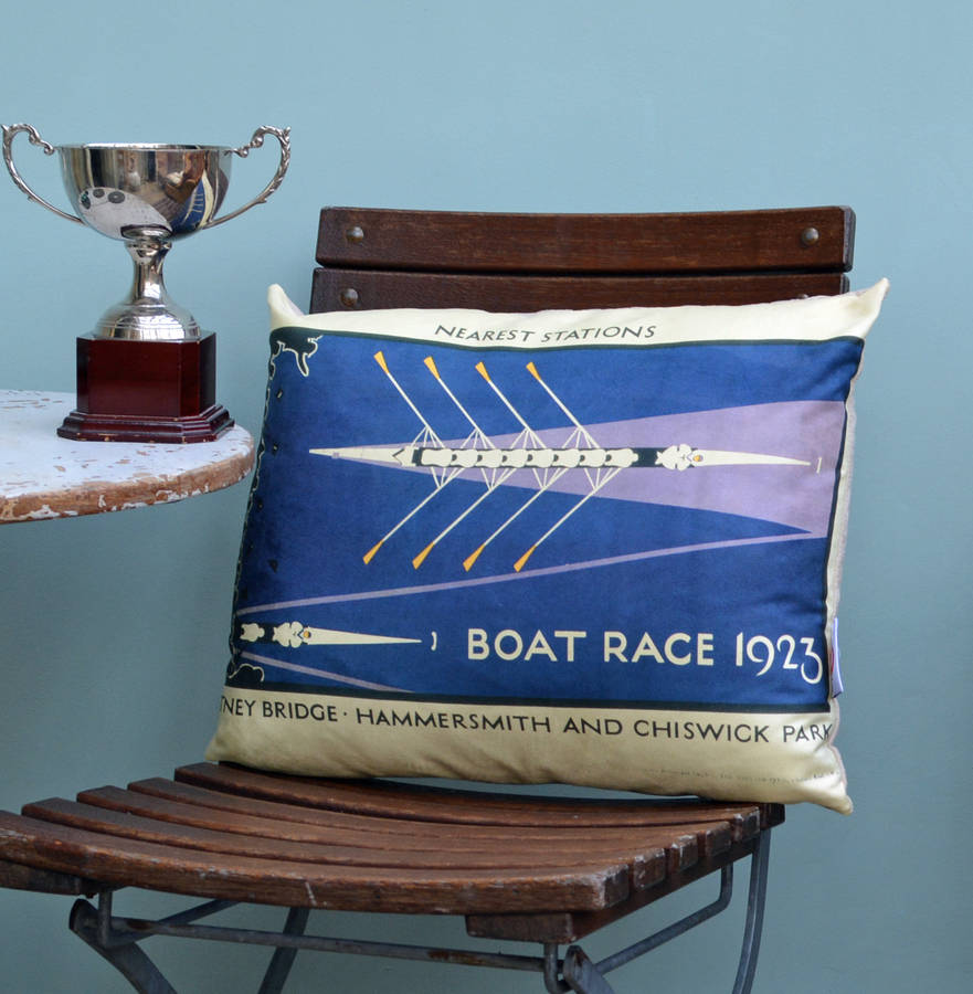 Boat Race 1923 Cushion, 1 of 3