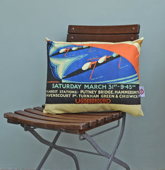 Boat Race Cushion 1928, 2 of 3