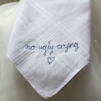 No Ugly Crying Handkerchief, 2 of 6