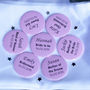 Personalised 'Wedding' Party Mirrors, thumbnail 1 of 5