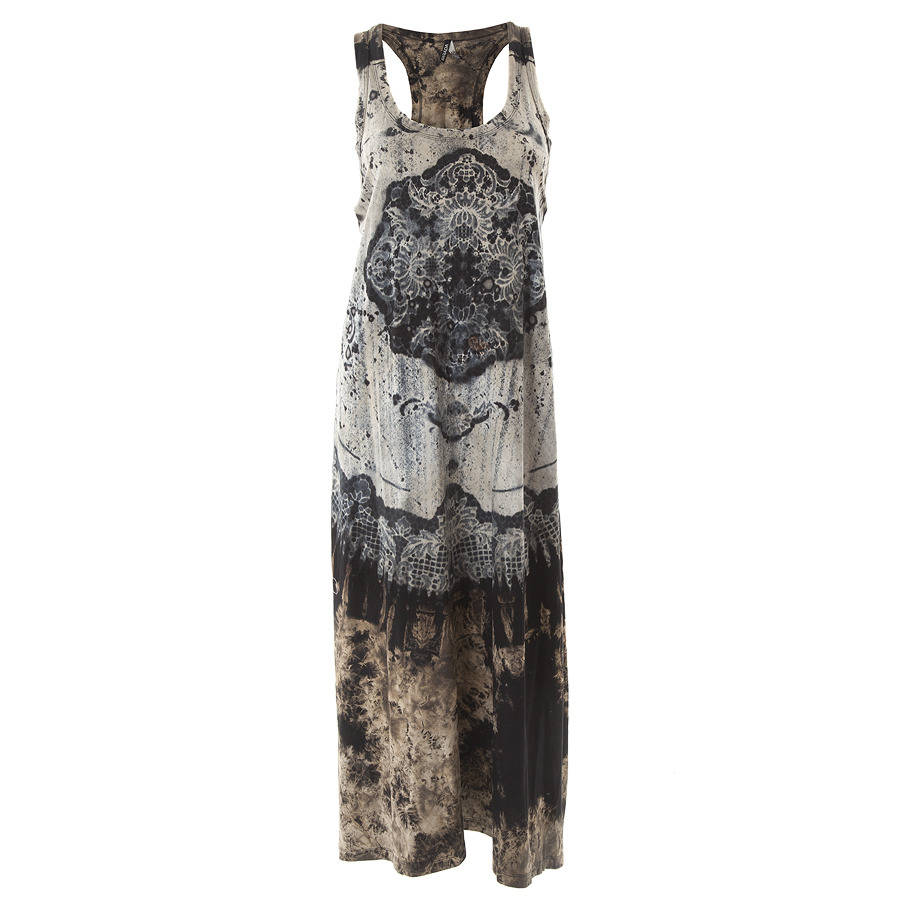 lace print cotton maxi dress two colours by charlotte's web jewellery ...