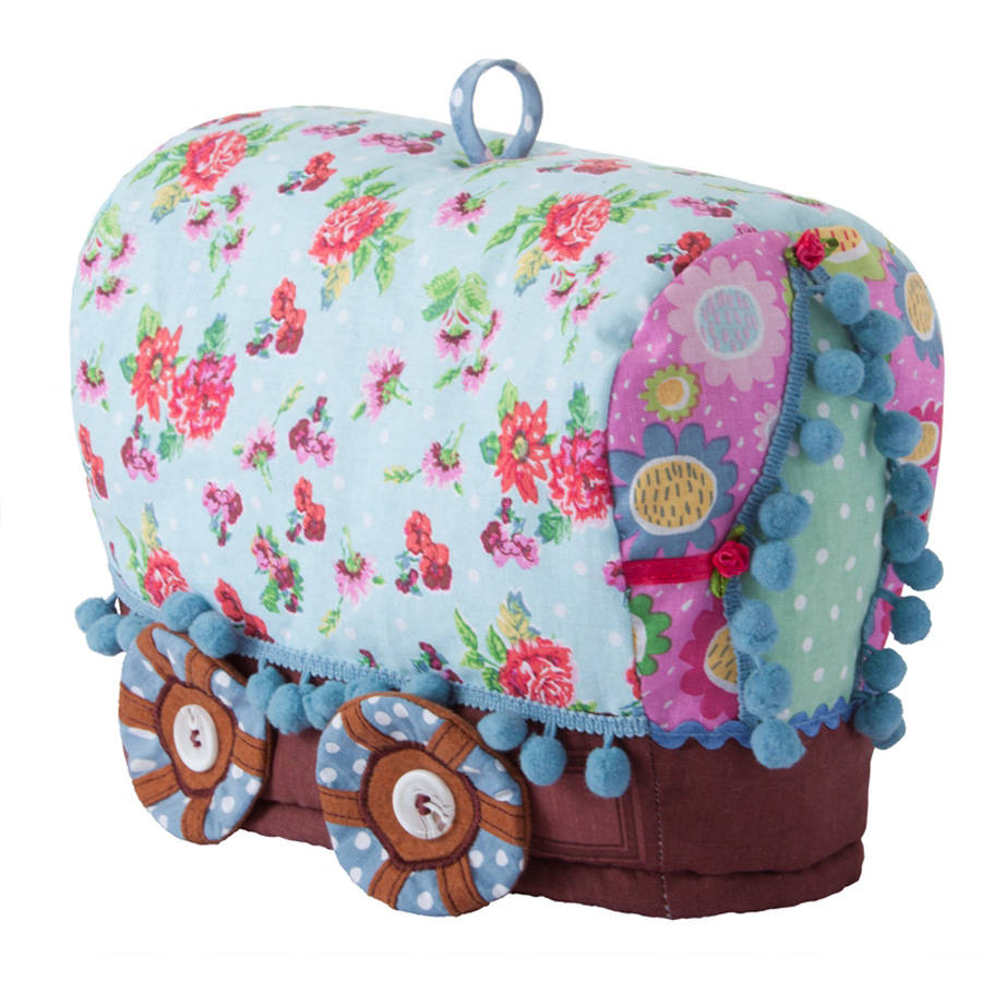 Gypsy Caravan Shaped Tea Cosy By Ulster Weavers
