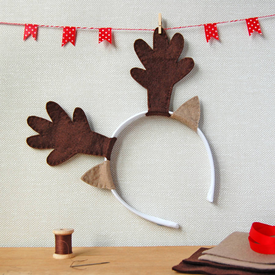 how to make reindeer antlers