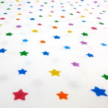 Multicolour Star Cot Bed Fitted Sheet, 3 of 4