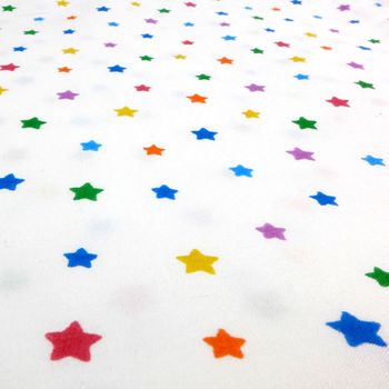 Multicolour Star Toddler Cot Bed Duvet Set, 4 of 4