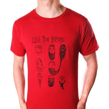 beard design t shirt