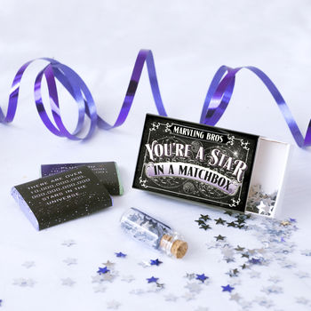 'You're A Star' Chocolate Gift In A Matchbox 100 Cheap Gift Ideas For Her Under £20 - The 2015 Gift Guide
