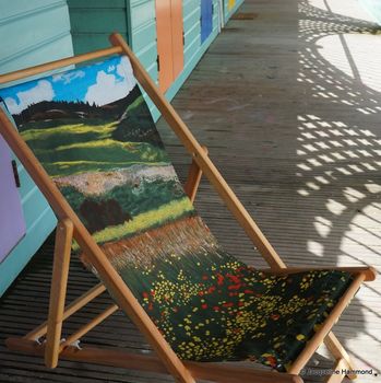 Hammond Landscape Painting Art Print Deckchair Santa Fe, 8 of 12